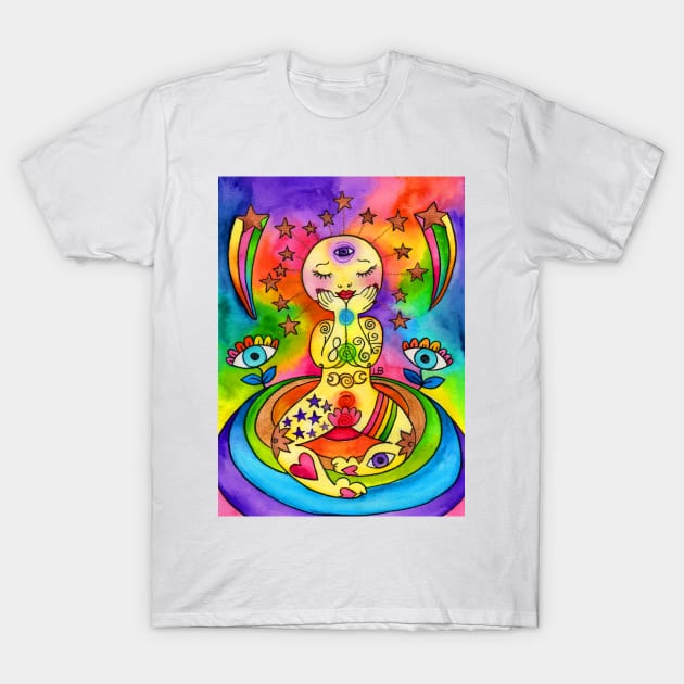 Reiki Moon T-Shirt by The Pistils